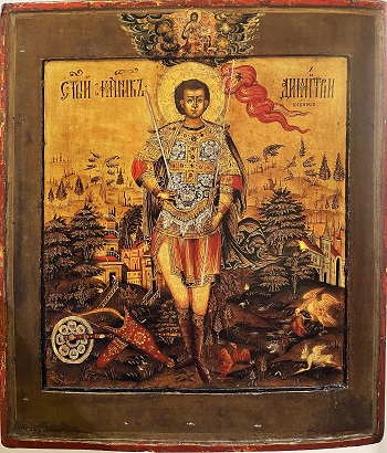 Икона Святого Дмитрия
